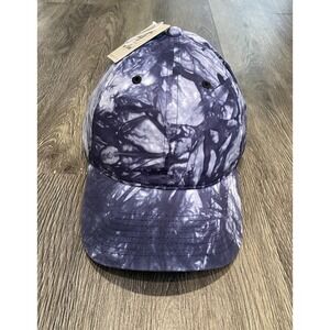 The Game Tie‎ Dye Hat Navy Blue White Adjustable Lightweight NEW